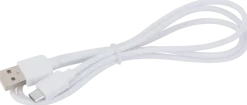 Sinox micro-usbkabel vit 1 m