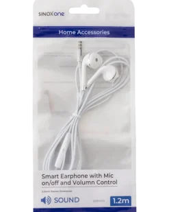 SinoxOne In-ear hörlurar med mikrofon