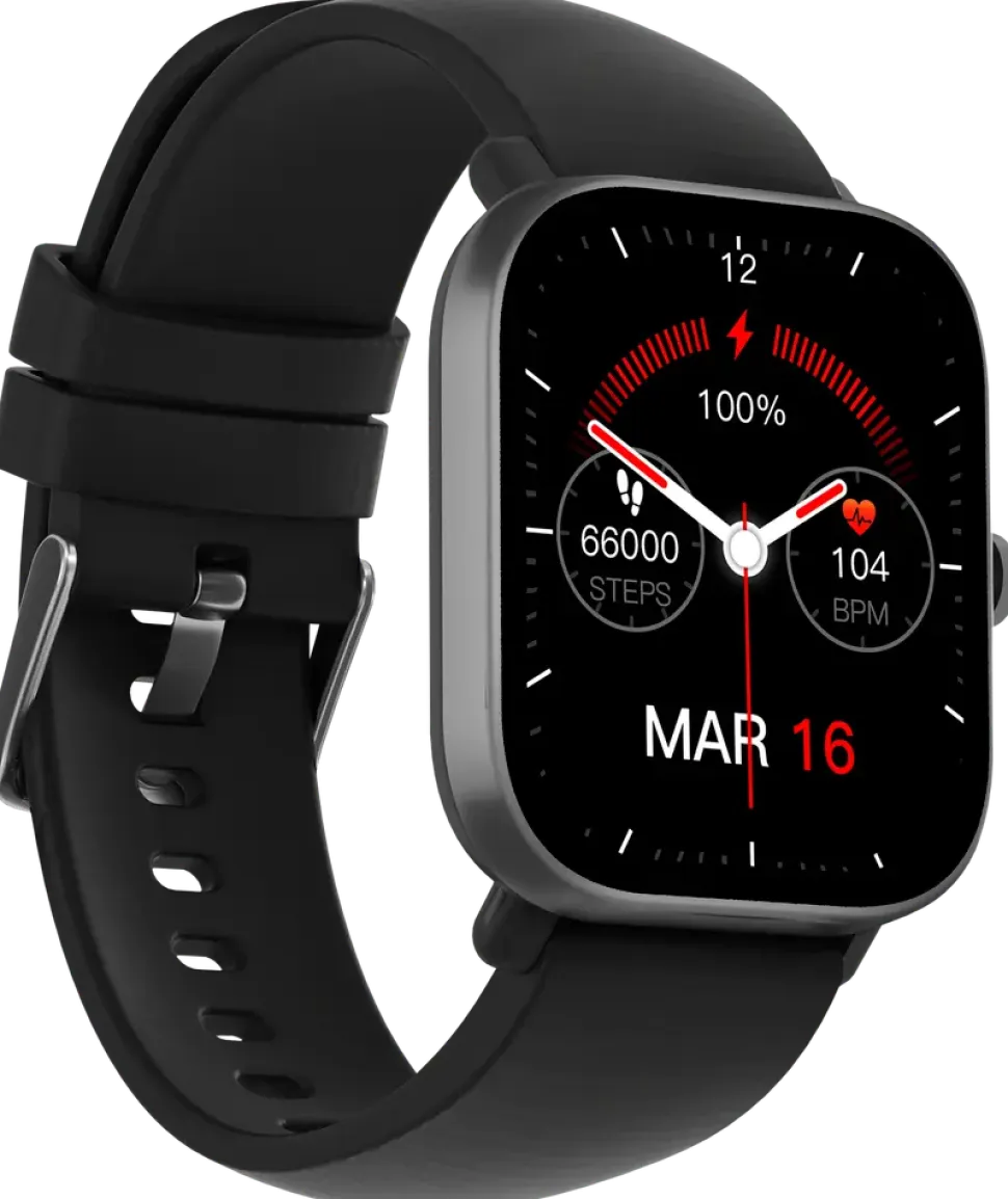 Sinox Smartwatch - svart