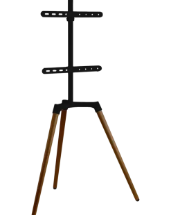 SINOX TV-stativ 50”-65” mörk trä/svart