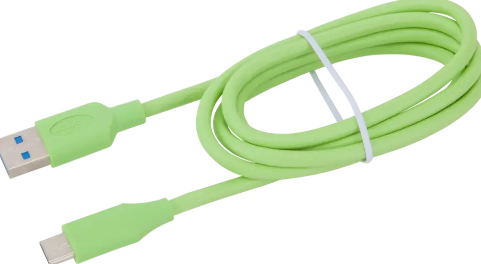 Sinox usb-c kabel grön 1 m