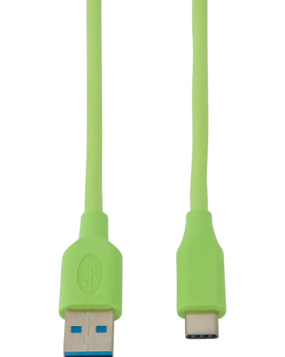 Sinox usb-c kabel grön 1 m