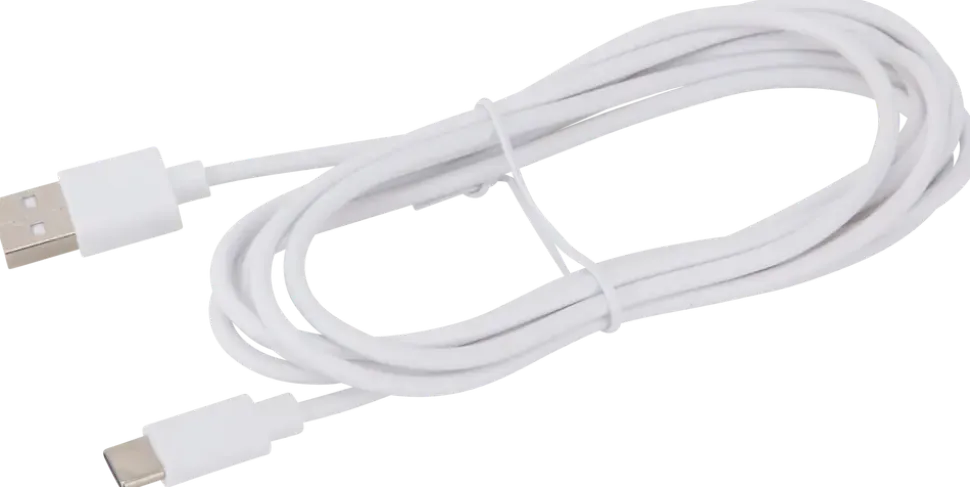 Sinox usb-c kabel vit 2 m