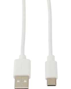 Sinox usb-c kabel vit 1 m