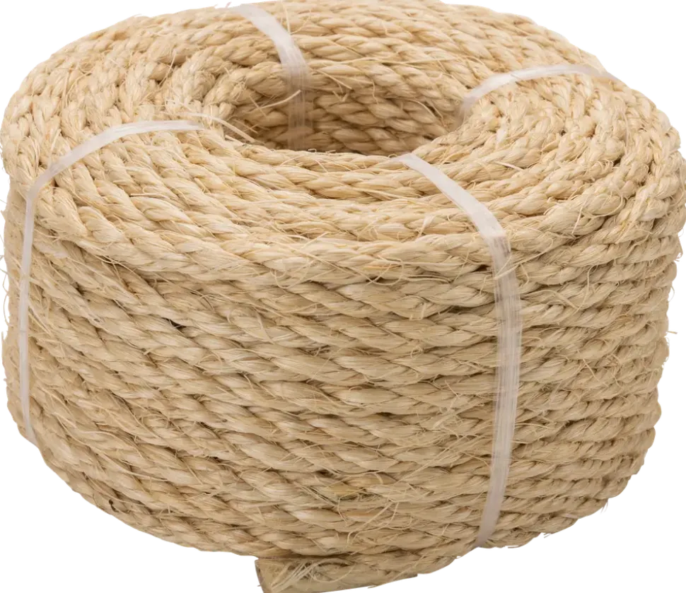 Sisalrep treslagen 4 mm 20 m