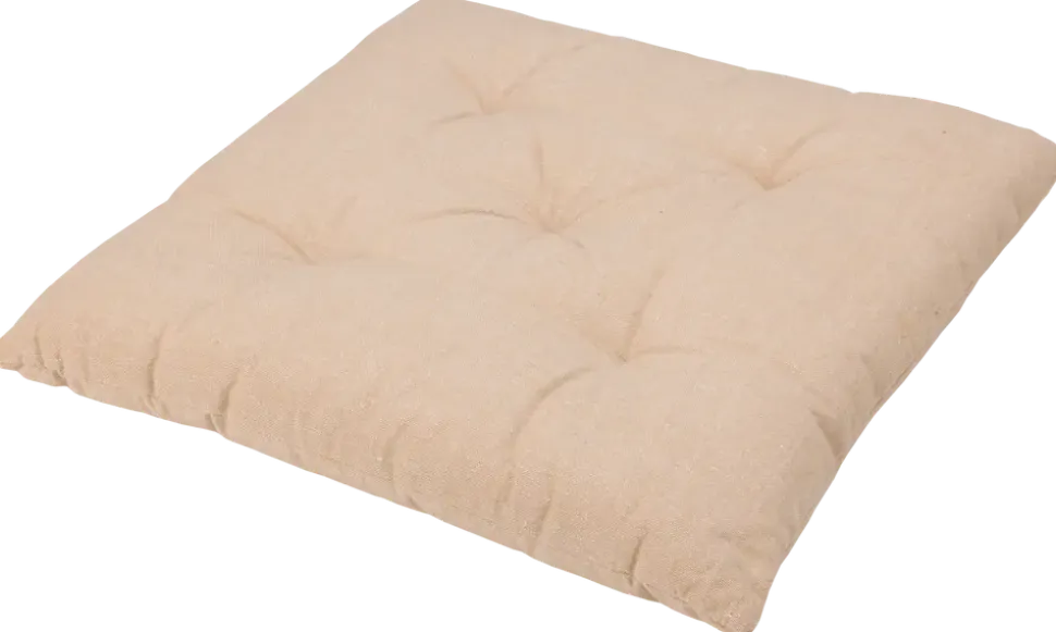 Sittdyna 38 x 38 cm – Sandfärgad