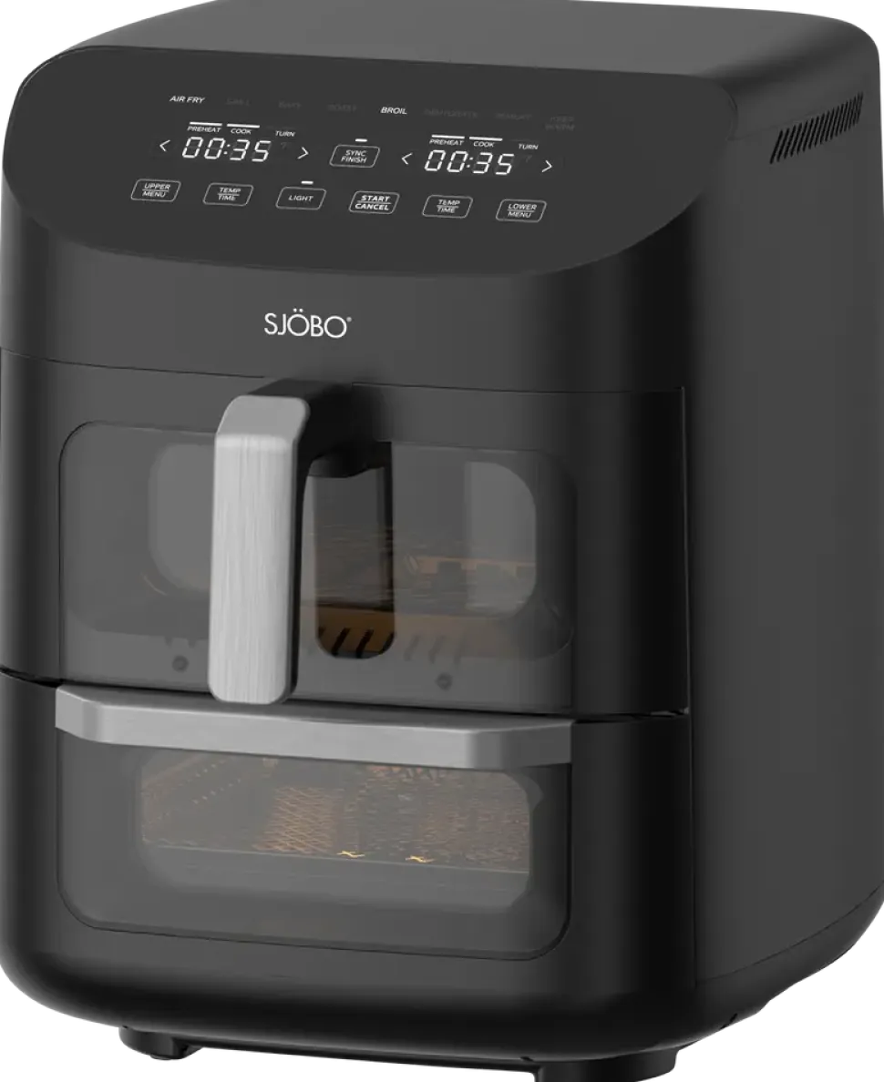 SJÖBO Airfryer 2-in-1 1700 W
