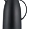 SJÖBO Termoskanna med lock i trä-imitation 1 L