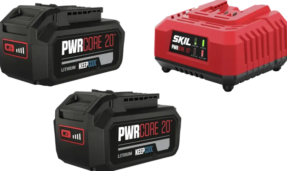 Skil 4,0 2 batteri/laddare 20V