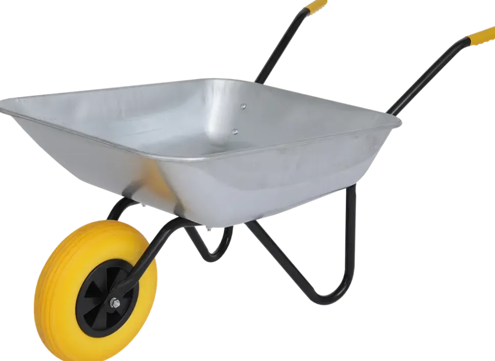 Skottkärra galvaniserad 80 L
