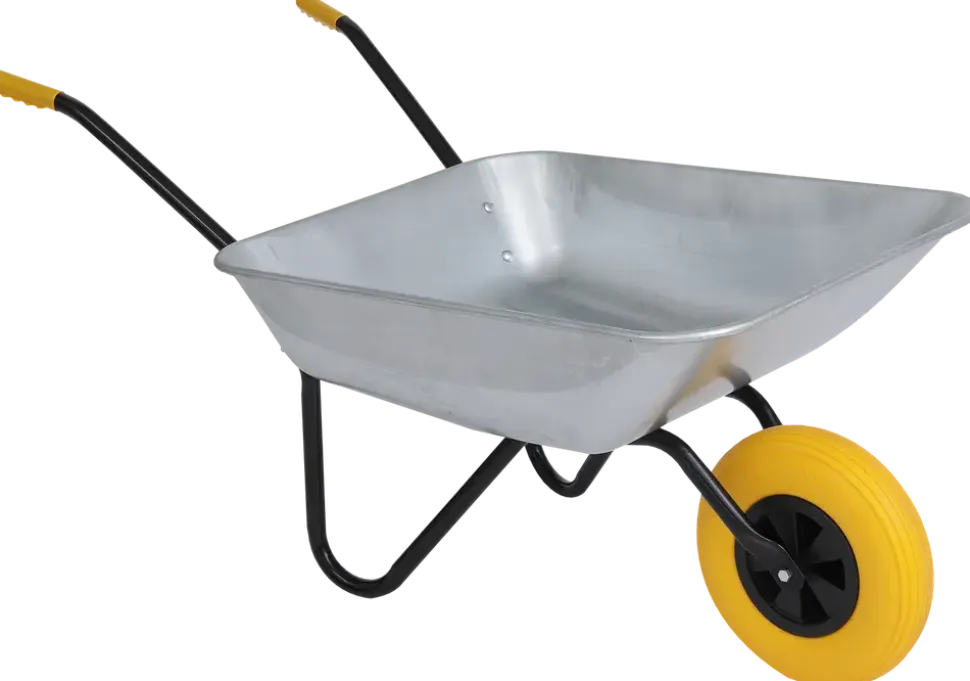 Skottkärra galvaniserad 80 L