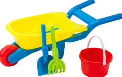 Skottkärra med tillbehör barn