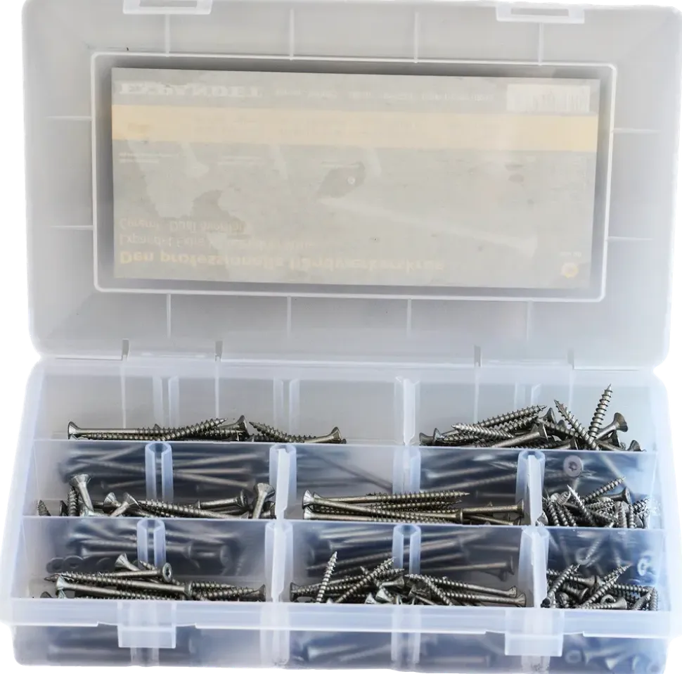 Skruvsortiment Utomhus 270 St