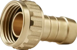 Slangkoppling 1/2" x 1/2" - mässing