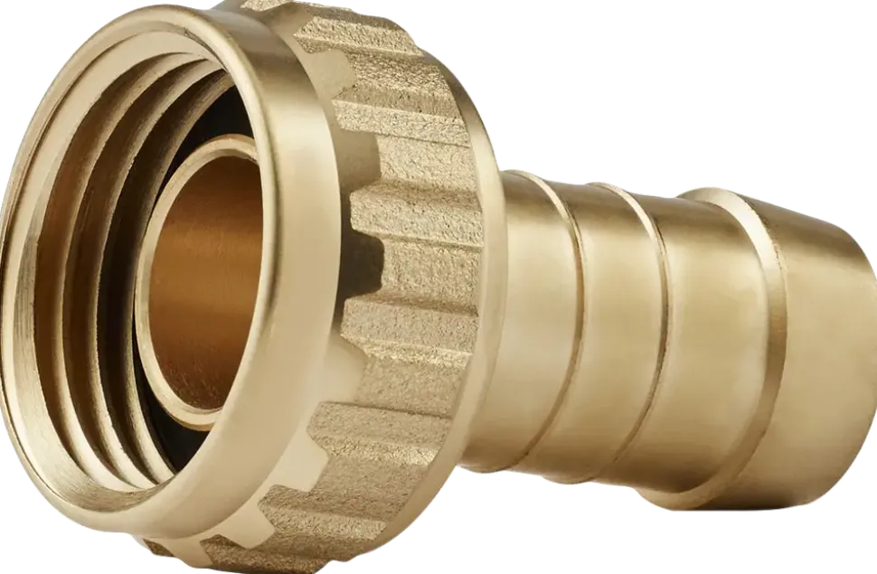Slangkoppling 1/2" x 1/2" - mässing