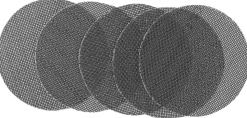 Slipnät Ø125 mm K120 5-pack