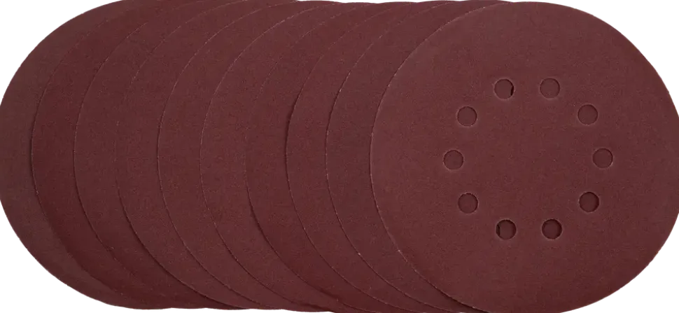 Sliprondell hål 220 mm K120 10 st