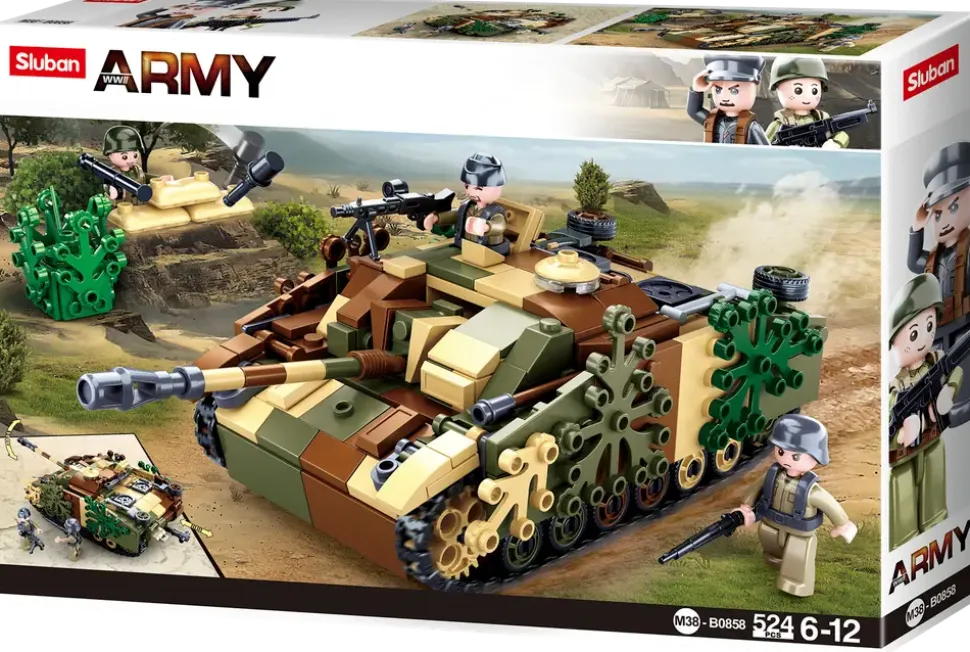 Sluban Army M38-B0858 524 delar