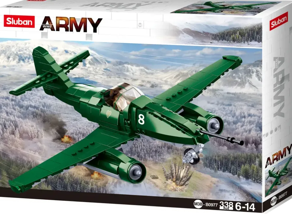 Sluban Army M38-B0977 338 delar