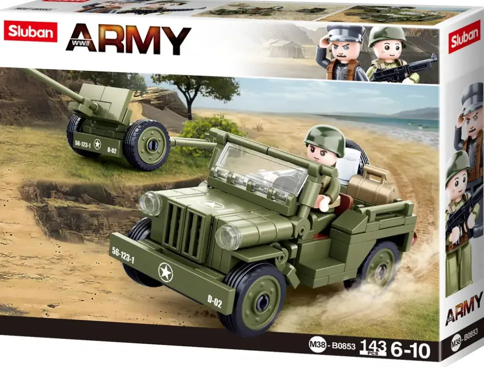 Sluban Army M38-B0853 143 delar