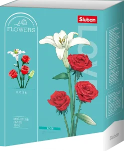 Sluban Flowers Roses M38-B1121B - 267 delar
