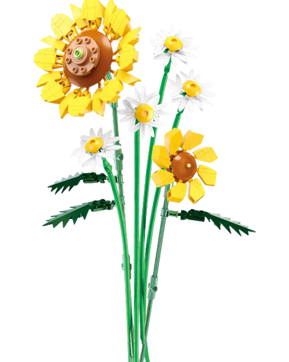 Sluban Flowers Solrosor M38-B1121A - 329 delar