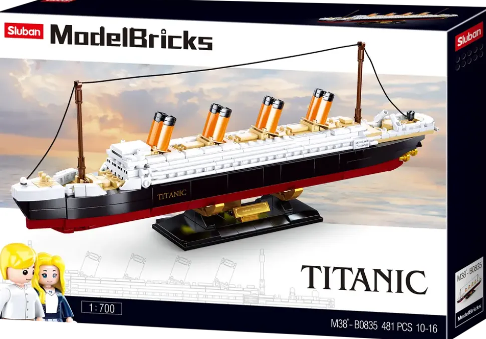 Sluban Titanic M38-B0835 - 481 dele