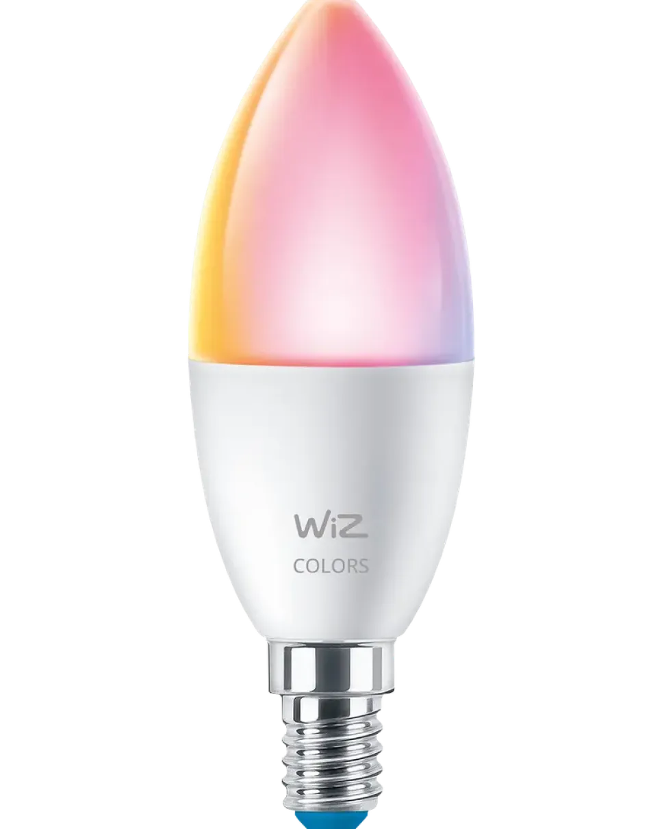 Smart LED-kronlampa 4,9W E14 C37