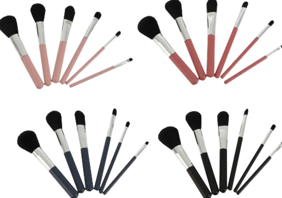 Sminkborstar 6-pack