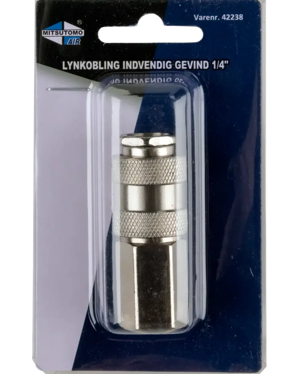 Snabbkoppling invändig gänga 1/4"