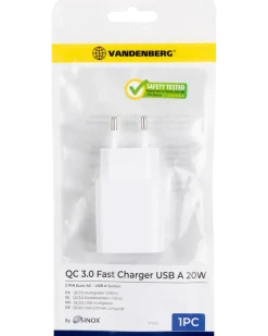Snabbladdare usb-a 20w