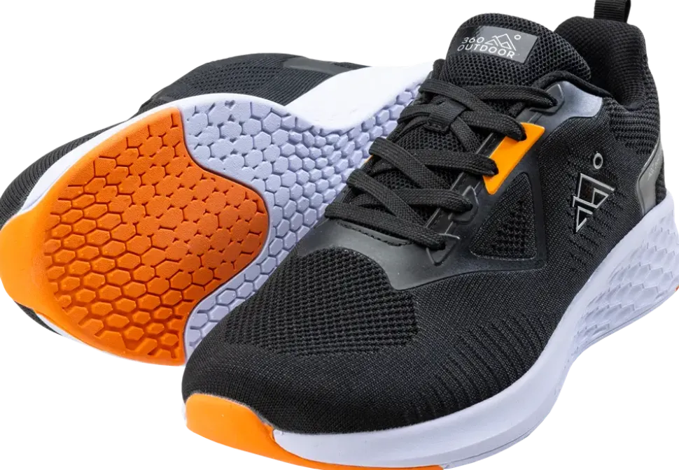Sneakers svart/orange