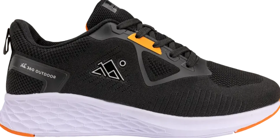 Sneakers svart/orange