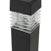 Solcellslampa stolpe 40 cm