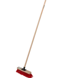 Sopkvast med träskaft B 30 x L 130 cm