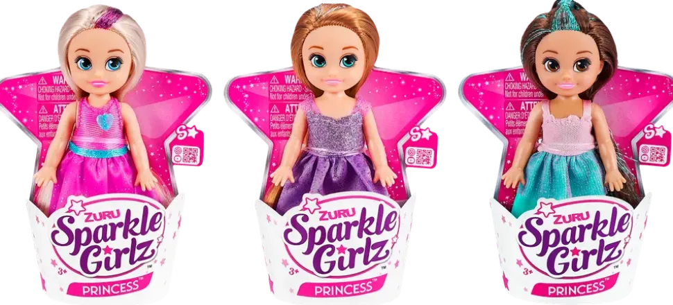 SPARKLE GIRLZ PRINCESS CUPCAKE