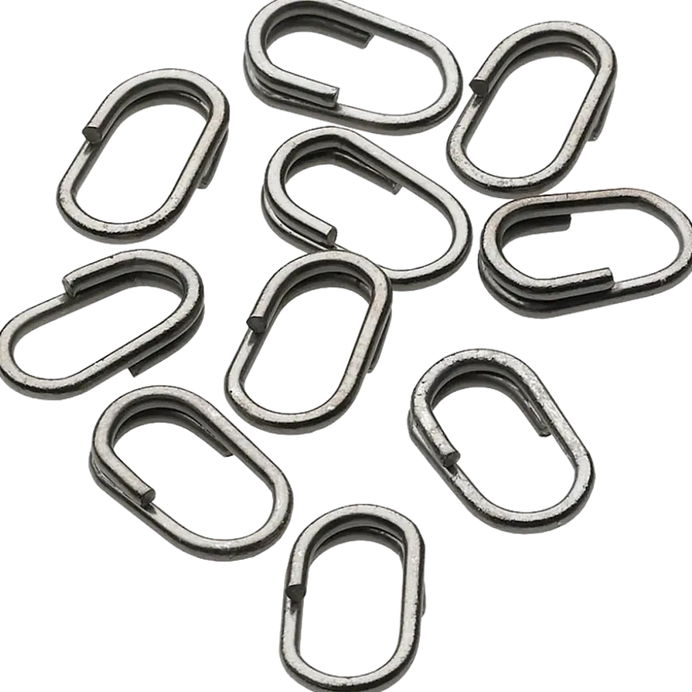 Splitring oval 4x8mm 10st