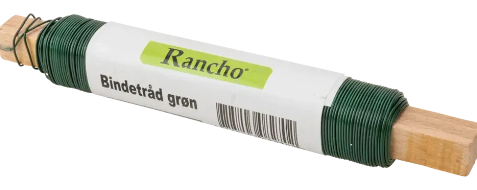 Spänntråd stål grön