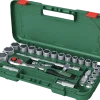 Spärrnyckelsats 1/2" 25 delar