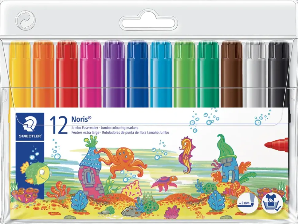 STAEDTLER FIBERPENNA JUMBO 12
