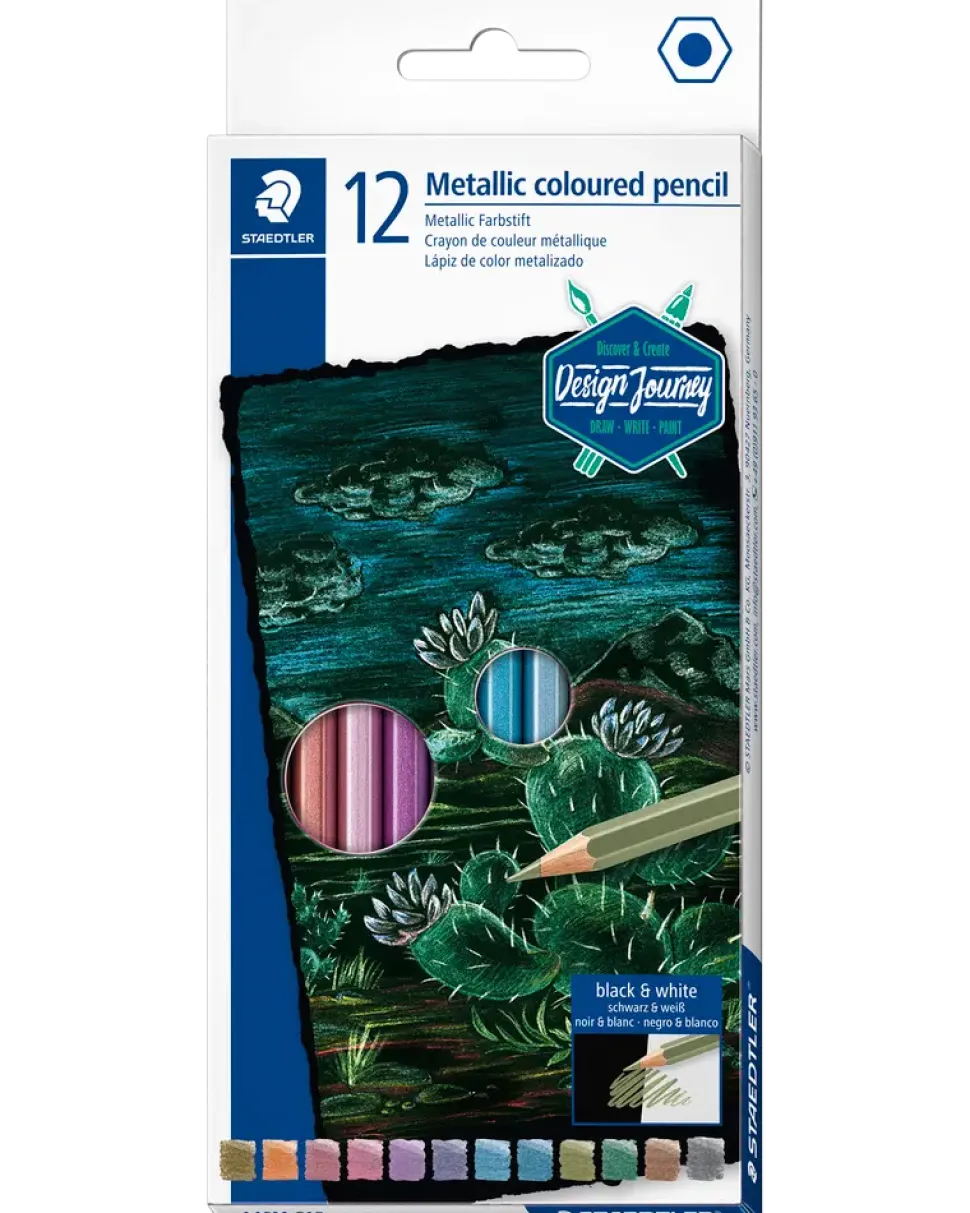 STAEDTLER FÄRGPENNOR METALLIC