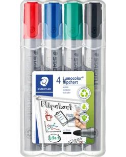 Staedtler Lumocolor Flipchart Marker 4-pack
