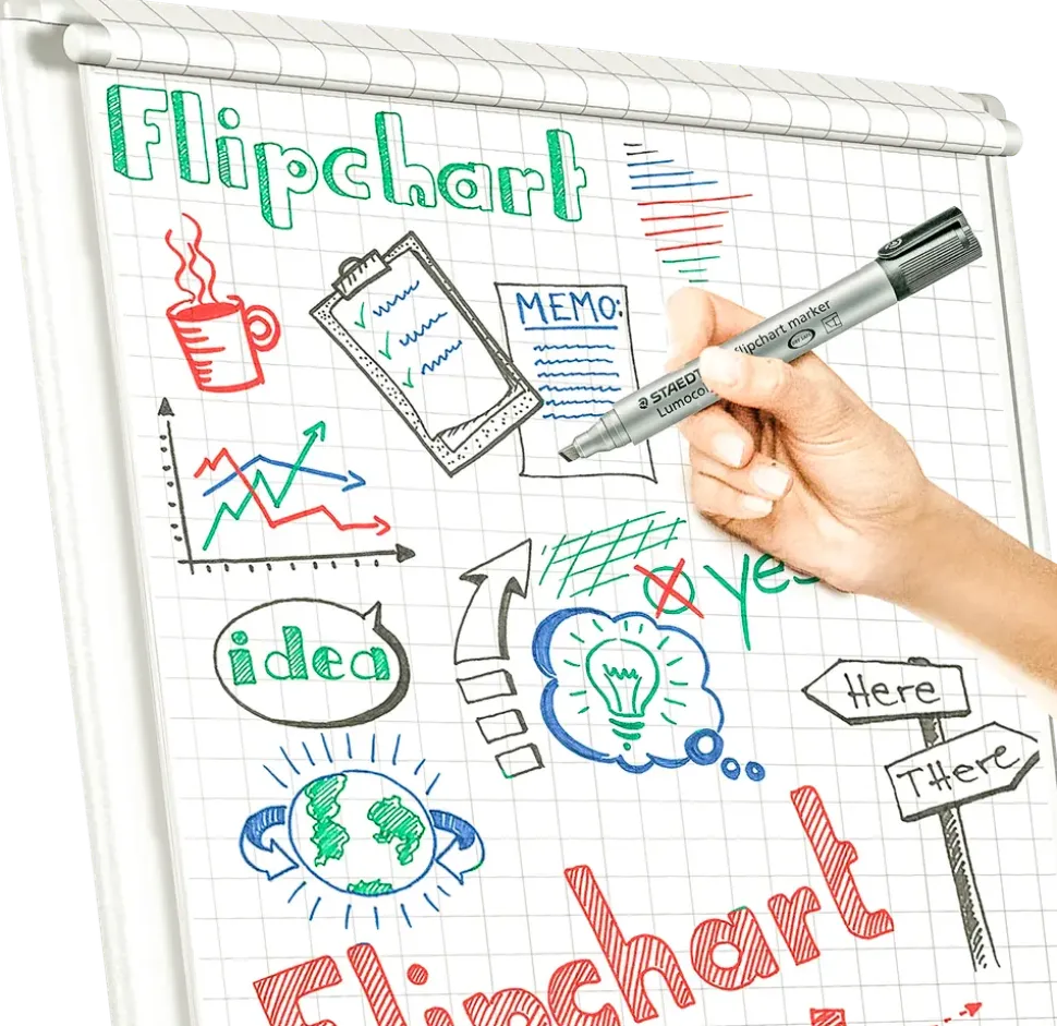 Staedtler Lumocolor Flipchart Marker 4-pack