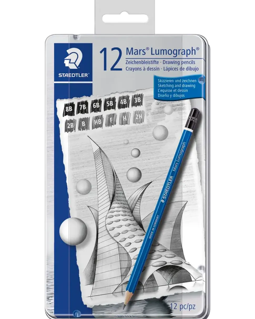 STAEDTLER MARS LUMOGRAPH 12 ST