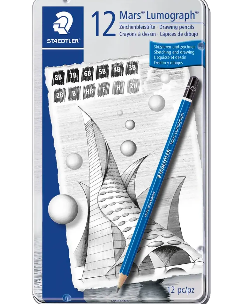 STAEDTLER MARS LUMOGRAPH 12 ST