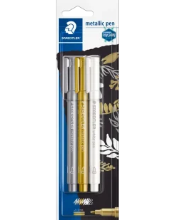 Staedtler Metallic Pen 3 st