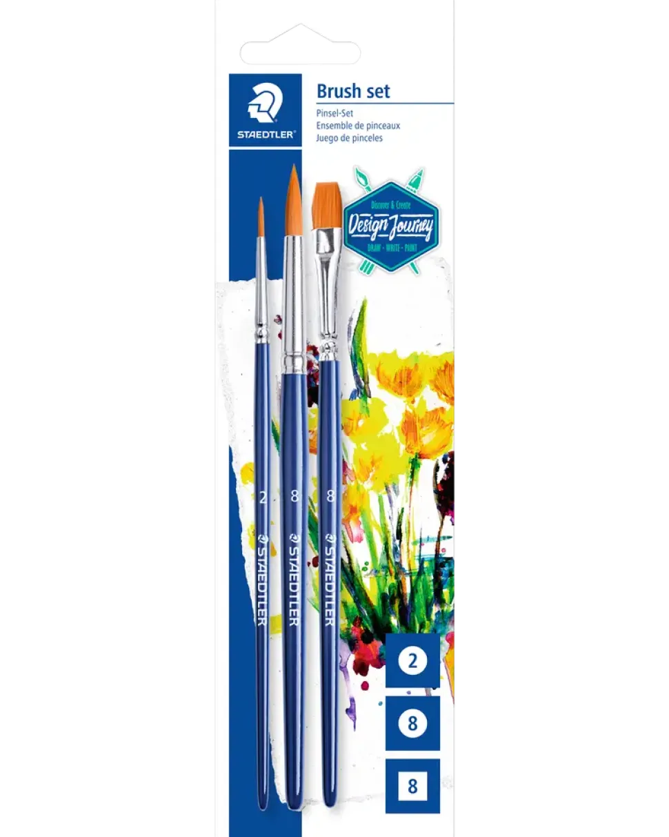 STAEDTLER PENSELSET 3-PACK