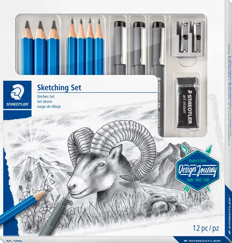 Staedtler sketching set