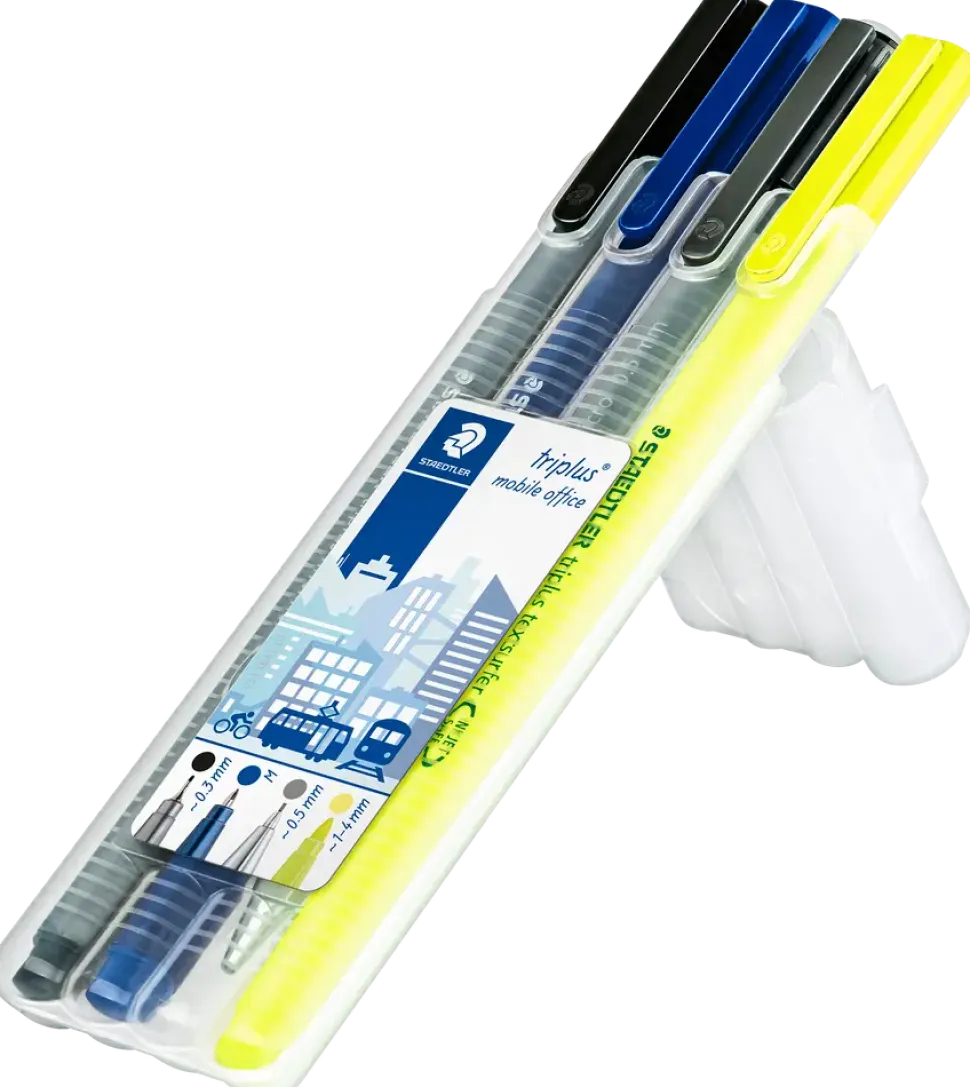 Staedtler Tripul Pennset 4 st
