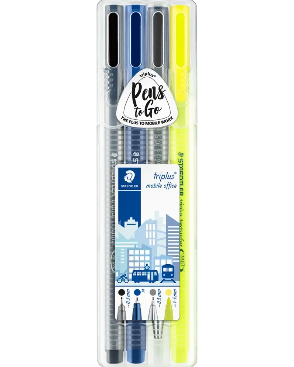 Staedtler Tripul Pennset 4 st